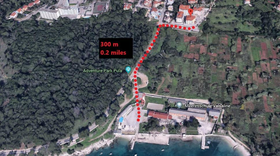 Olga'S Place-New Apartment 200 Mt From The Sea Pula Bagian luar foto